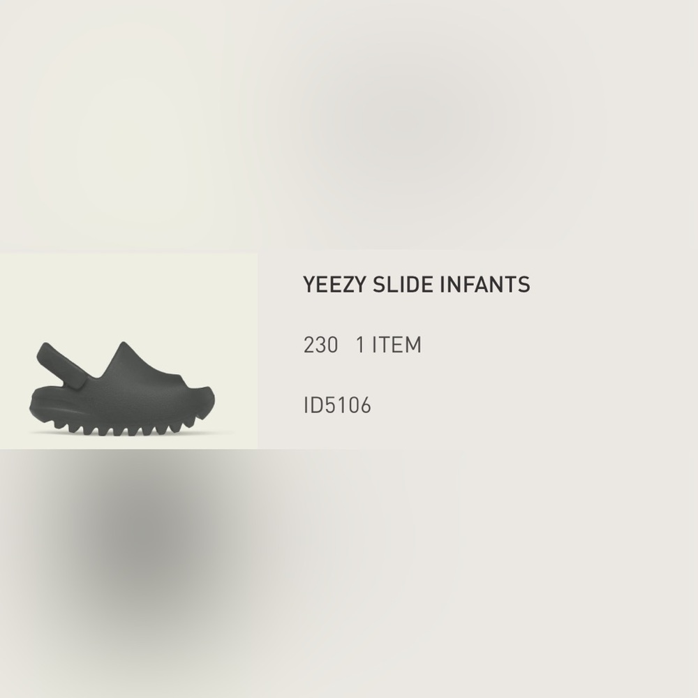 Yeezy Slides - Infant 3